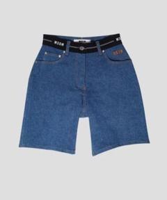 MSGM デニムブルー スキニーデニムショートパンツ 36 MSGM デニムブルー スキニーデニムショートパンツ 36 - メルカリ