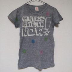 デニム＆ダンガリーグレー Tシャツ カラフル　150cm