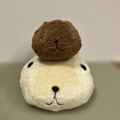 カピバラ クッションセット 大小2個
