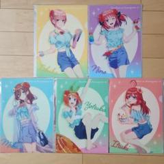 五等分の花嫁　〜うたたね、SUMMER DREAM〜　クリアファイル　全種 TVスペシャルアニメ「五等分の花嫁∽」うたたね、SUMMER DREAM
