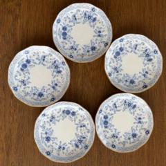 NARUMI 5枚ディナー皿セット新品 ナルミ NARUMI ルーシーガーデン アソートプレートセット 約17cm
