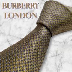 良品！BURBERRY　ネクタイ　ホースロゴ　ゴールド ✕ ブラック　ストライプ BURBERRY - 【定番デザイン】バーバリー☆ドット柄ネクタイ