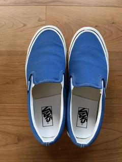 Vans 青 スリッポン ロイヤルブルー