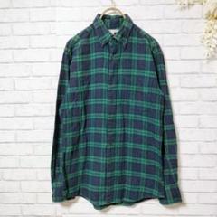 【美品】UNIQLO ユニクロ 長袖ネルシャツ トップス チェック柄 Sサイズ