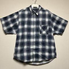 90s Billabong ビラボン　オンブレチェック半袖シャツ　USA製 L