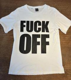 レア ナンバーナイン FUCK OFF Tシャツ