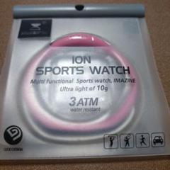 73 新品 スポーツウォッチ ION SPORTS WATCH ピンク