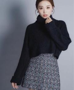 【美品】sheller ツイード キュロットパンツ sheller シェリエ ♡ カラーツイードキュロット S