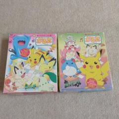 ポケモン　かるた　激レア　初期　平成　箱の裏に古いミュウのシールが貼られています ポケットモンスター ポケモン カルタ 初期 激レア - メルカリ