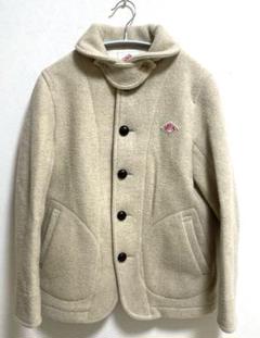 DANTON ウールコート　サイズ42　ベージュ　ダントン　ピーコート 2025年最新】DANTON カラー：ベージュ系 ピーコート・ウール