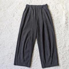 HUIS./遠州織物　504 シーチングコットンワイドパンツ　Free 日本製