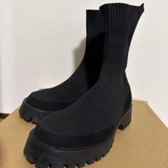 emmi ブラック ニットブーツのサムネイル