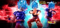 【限定品】 S.H.Figuarts スーパーサイヤ人ゴッド 孫悟空 界王拳のサムネイル