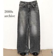 2000s edwin 505zx grunge denim y2k