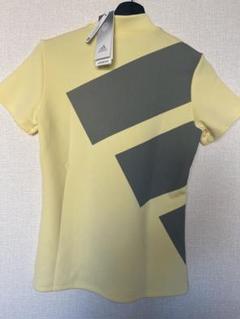 新品　アディダス　adidas ゴルフ　モックネック　イエロー　M