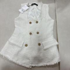 ザラ　ツイードトップス　完売　春秋