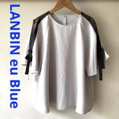 新品同様美品　ランバンオンブルー　ノースリーブ　トップス　チュニック 新品同様美品 ランバンオンブルー ノースリーブ トップス