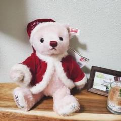 シュタイフ ぬいぐるみ テディベア ヴィンテージ クリスマス限定 白タグ