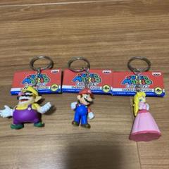 スーパーマリオ フィギュア型キーホルダーセット 10個 スーパーマリオ マスコットフィギュア キーホルダー セット
