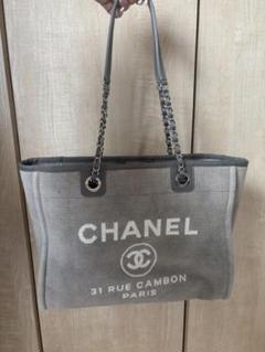 正規品 CHANEL ドーヴィル MM トートバッグ