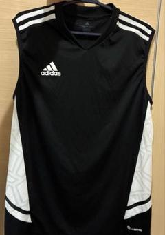 convido22 adidas ブラック ノースリーブ Lサイズ