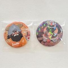 ダンジョン飯　缶バッジ　極楽湯　迷宮探索展　センシ