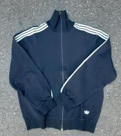 激レア 70's ! adidas アディダス ブラック 黒 ジャージ