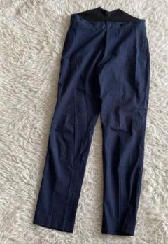 ANATOMICA ネイビー　スラックス　ストライプ　パンツ　44