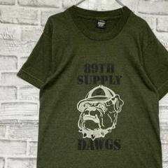 USA製90sヴィンテージTシャツ！シングルステッチ　グリーン半袖古着M721