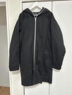 Rick Owens SEALED TRENCH 黒　48 フード付き Rick Owens SEALED TRENCH 黒 48 フード付き - メルカリ