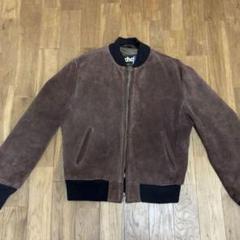 Schott ショット スエード ボンバージャケット 40 - メルカリ