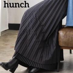 hunch ハンチ　プリーツスカート　ブラック　フリーサイズのサムネイル