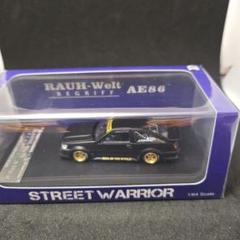 1/64 street warrior AE86 黒