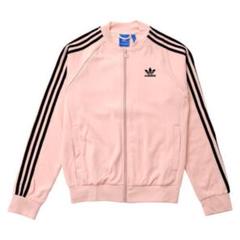 完売品adidas アディダス　トラックジャケット　ピンク　永瀬廉着用モデル adidas - adidas 永瀬廉着用 Superstar Track JKT ピンク XLの