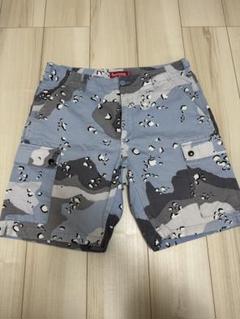 珍品✨supreme cargo チョコミントチップカーハートヴィンテージRRL Supreme Cargo Short Blue Chocolate Chip - メルカリ