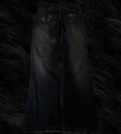 TORNADO MART flare denim black Y2K お兄系 00s TORNADO MART Black Frare Denim