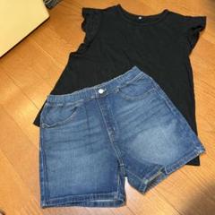 ユニクロ　Tシャツ＆ショートパンツ　２点セット　サイズ150