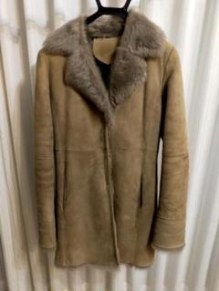 極美品✨ AMERI アメリヴィンテージ ショート丈 ファーコート ボルドー セール】WAVE STITCH HEAT POLAK LONG COAT（その他アウター