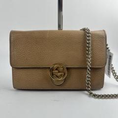 【開封のみ・未使用】GUCCI クラッチバッグ チェーンウォレット 楽天市場】【新品未使用品】【財布】GUCCI グッチ インター