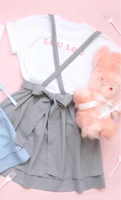 新品　Katie UNDER PRETTIES ダブルタンクワンピース　グレー 新品Katie UNDER PRETTIES ダブルタンクワンピースグレー