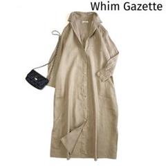 ◆美品◆ ウィムガゼット リネンシャツワンピース