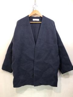 GALERIE VIE】ギャルリーヴィー カシミヤ100% ロングコート 濃紺