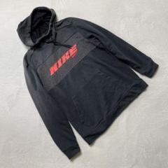 NIKE パーカー ロゴ プルオーバー ブラック DRI-FIT サイズS