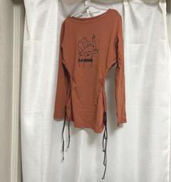 M.Y.O.B nyc ジャケット　絞り　オレンジ　ピンク M.Y.O.B nyc ジャケット絞りオレンジピンク