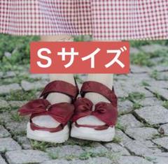 新品 青木美沙子 リボン サンダル Lサイズ 赤❤️しまむら しまむら 青木美沙子 リボンサンダル 赤 レッド - メルカリ
