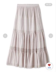 【SNIDEL】コットンティアードスカート(新品/タグ付き) SNIDEL（スナイデル）の「コットンシフォンティアードスカート