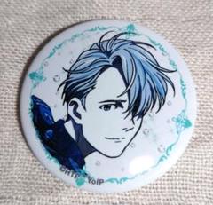 ユーリ!!! on ICE 缶バッジ WISH ヴィクトル 勇利 ユリオ 計7点 ユーリ on ICE オンリーショップ with awish ヴィクトル 勇利