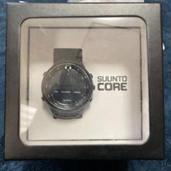 SUUNTO デジタル腕時計 ブラック （出力した説明書付き） SUUNTO CORE ALL BLACK オールブラック デジタル腕時計 - メルカリ