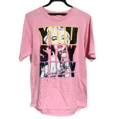 90s ネオンカラー モンロー Tシャツ y2k USA archive