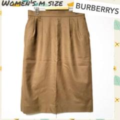 ♡BURBERRY♡90s カシミア ひざ丈スカート レディースMサイズ相当
